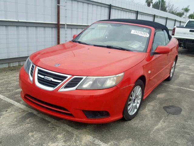 YS3FB79Y386011548 - 2008 SAAB 9-3 2.0T RED photo 2