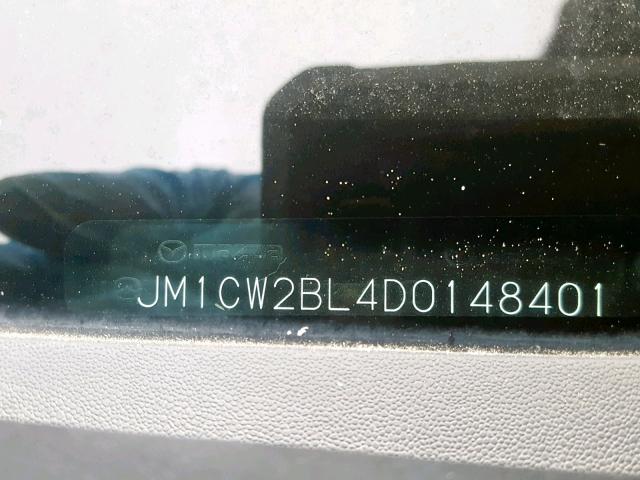 JM1CW2BL4D0148401 - 2013 MAZDA 5 BLACK photo 10