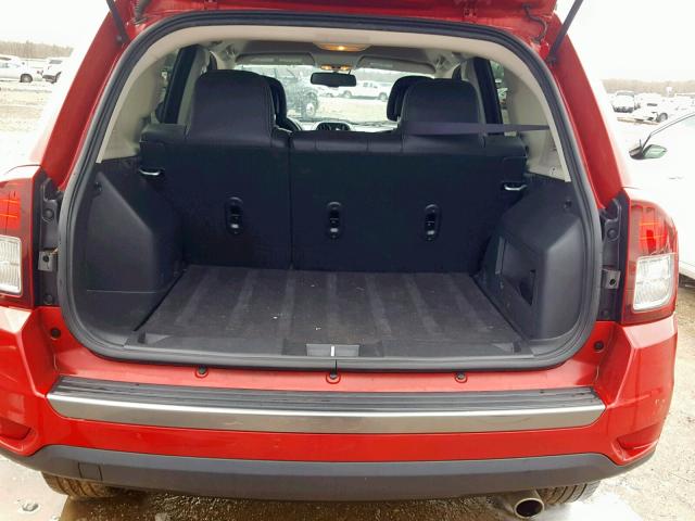 1C4NJCBA6GD703051 - 2016 JEEP COMPASS SP 红色 照片 9
