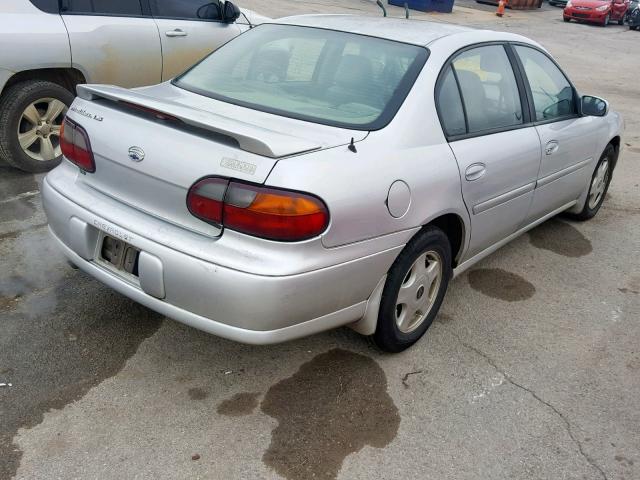 1G1NE52J116139202 - 2001 CHEVROLET MALIBU LS Gümüş foto 4