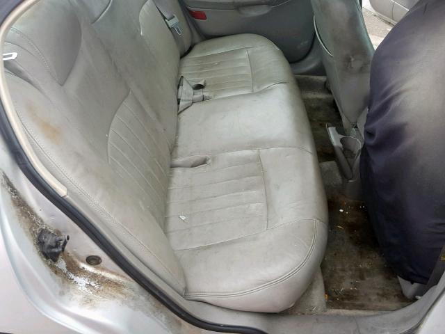 1G1NE52J116139202 - 2001 CHEVROLET MALIBU LS Gümüş foto 6