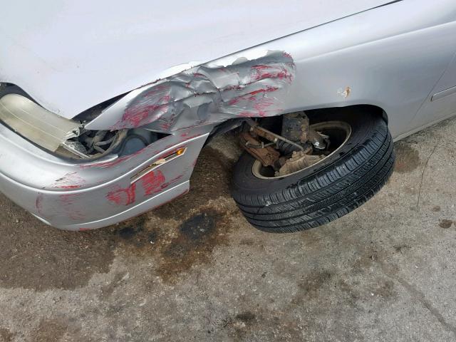 1G1NE52J116139202 - 2001 CHEVROLET MALIBU LS Gümüş foto 9