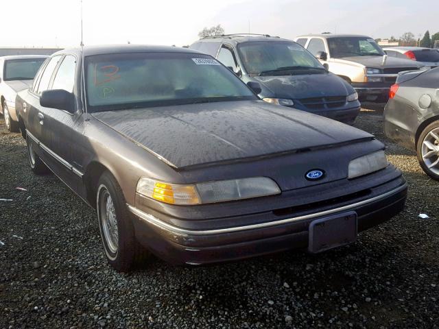 2FALP74W9NX208912 - 1992 FORD CROWN VICT GRAY photo 1