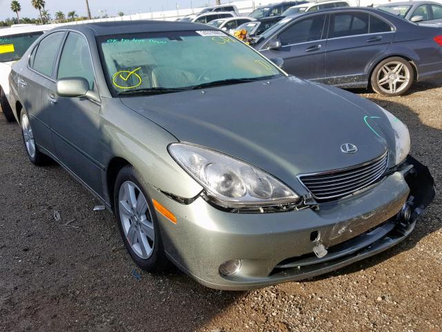 JTHBA30G455122907 - 2005 LEXUS ES 330 GREEN photo 1