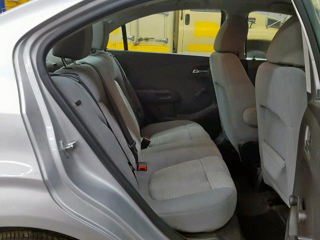 1G1JB5SG5D4119627 - 2013 CHEVROLET SONIC LS 银色 照片 6