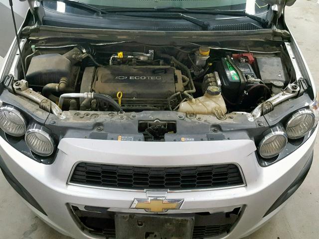 1G1JB5SG5D4119627 - 2013 CHEVROLET SONIC LS 银色 照片 7