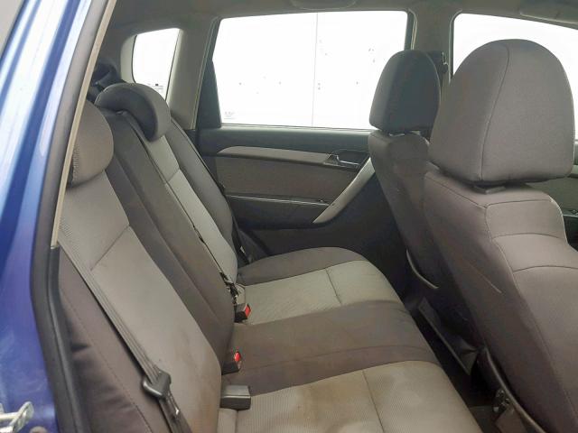 KL1TD66EX9B314058 - 2009 CHEVROLET AVEO LS BLUE photo 6