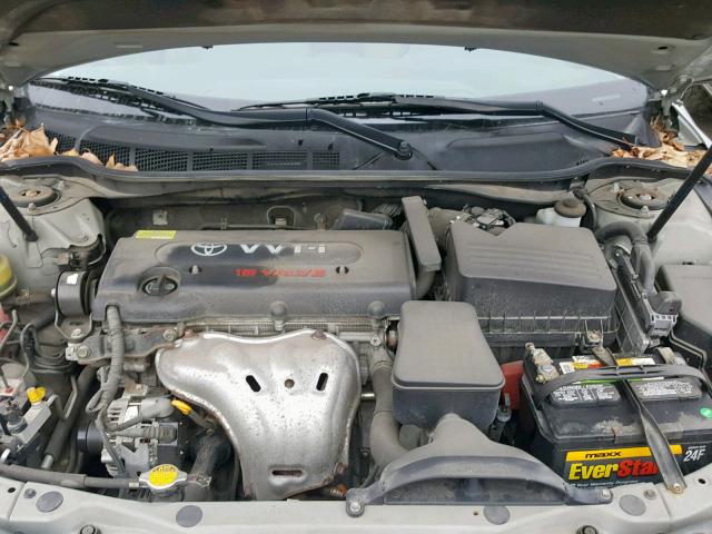 4T1BE46K17U624401 - 2007 TOYOTA CAMRY NEW SILVER photo 7