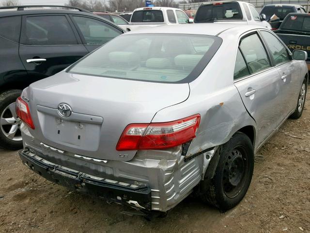 4T1BE46K17U624401 - 2007 TOYOTA CAMRY NEW SILVER photo 9