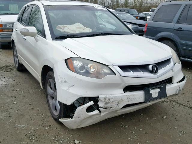 5J8TB18529A002175 - 2009 ACURA RDX TECHNO WHITE photo 1