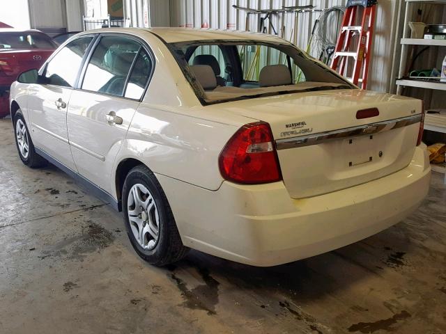 1G1ZS58F97F217859 - 2007 CHEVROLET MALIBU LS WHITE photo 3