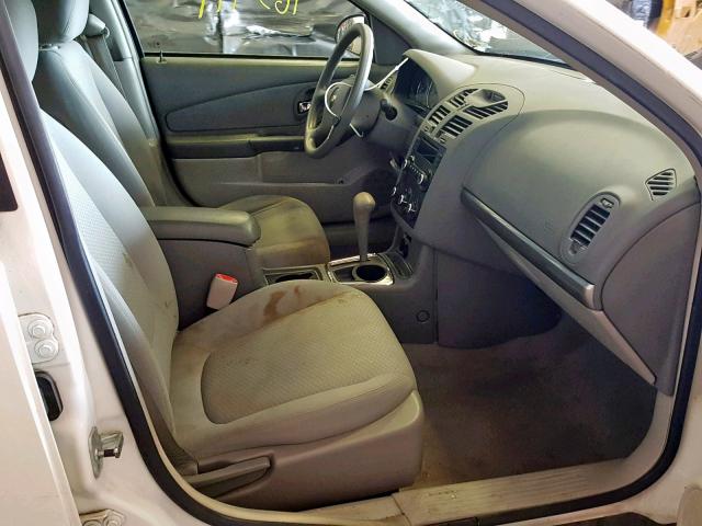 1G1ZS58F97F217859 - 2007 CHEVROLET MALIBU LS WHITE photo 5