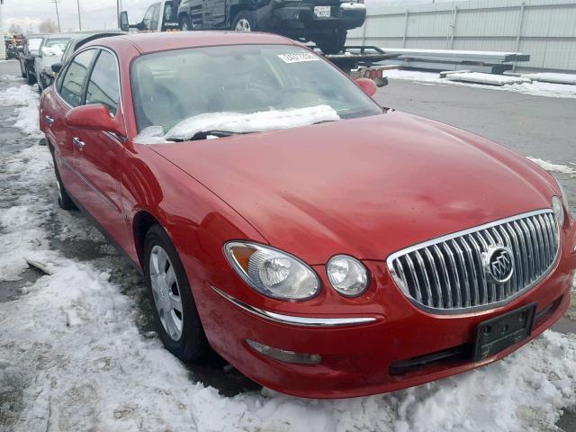 2G4WC582381127938 - 2008 BUICK LACROSSE C RED photo 1