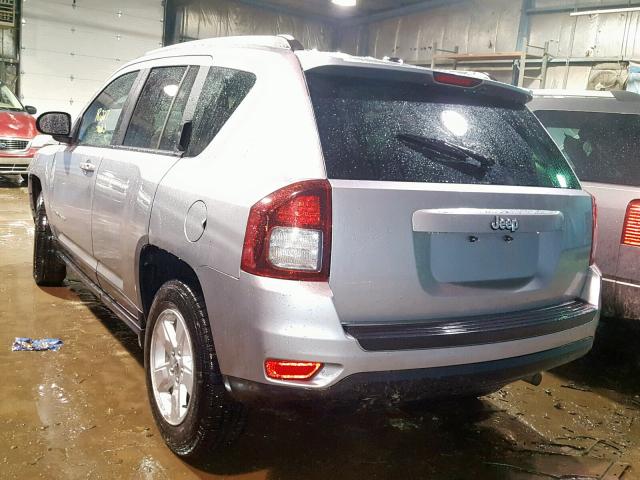 1C4NJCBB7GD693882 - 2016 JEEP COMPASS SP 银色 照片 3