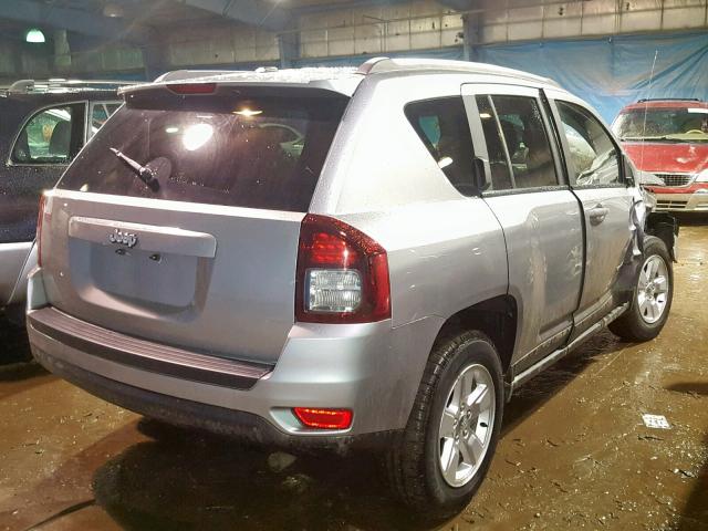 1C4NJCBB7GD693882 - 2016 JEEP COMPASS SP 银色 照片 4