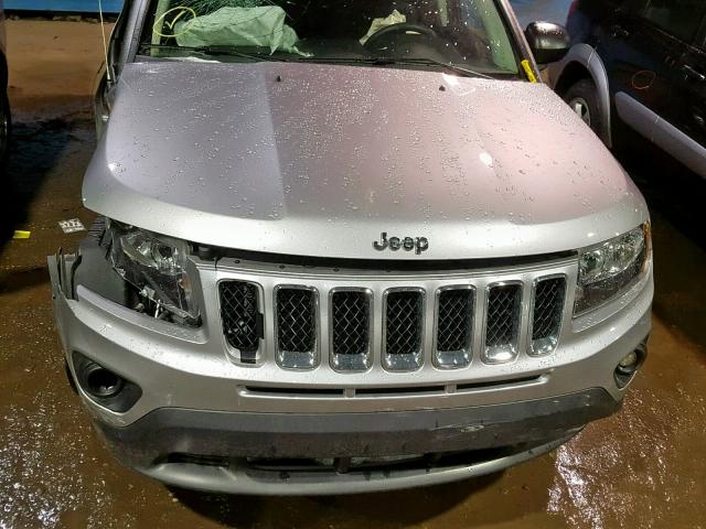 1C4NJCBB7GD693882 - 2016 JEEP COMPASS SP 银色 照片 7