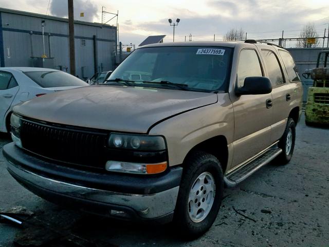 1GNEC13T15R224266 - 2005 CHEVROLET TAHOE C150 GOLD photo 9