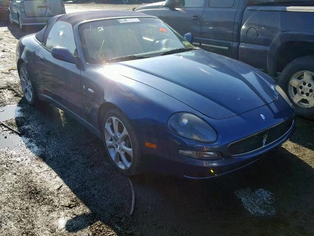 ZAMBB18A730010093 - 2003 MASERATI SPYDER CAM BLUE photo 1