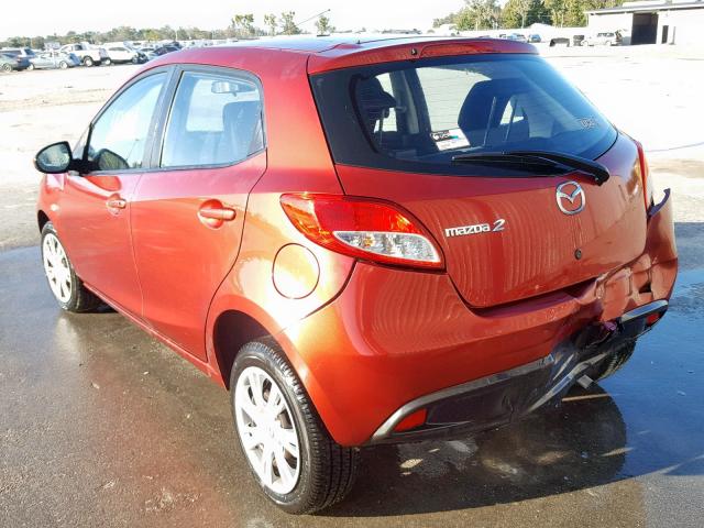 JM1DE1KY0E0185623 - 2014 MAZDA MAZDA2 SPO 红色 照片 3