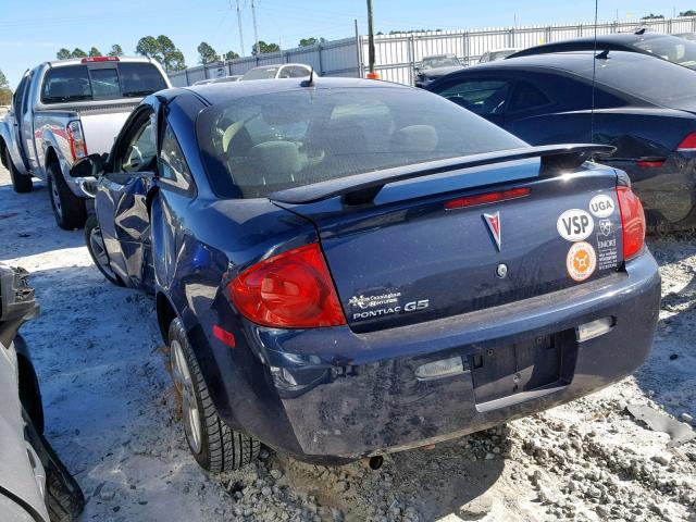 1G2AL18FX87204015 - 2008 PONTIAC G5 BLUE photo 3