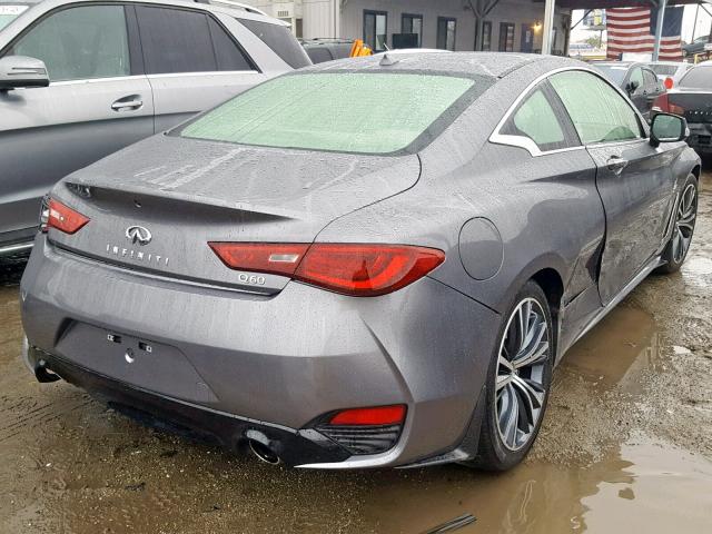 JN1CV7EK6HM110298 - 2017 INFINITI Q60 BASE GRAY photo 4