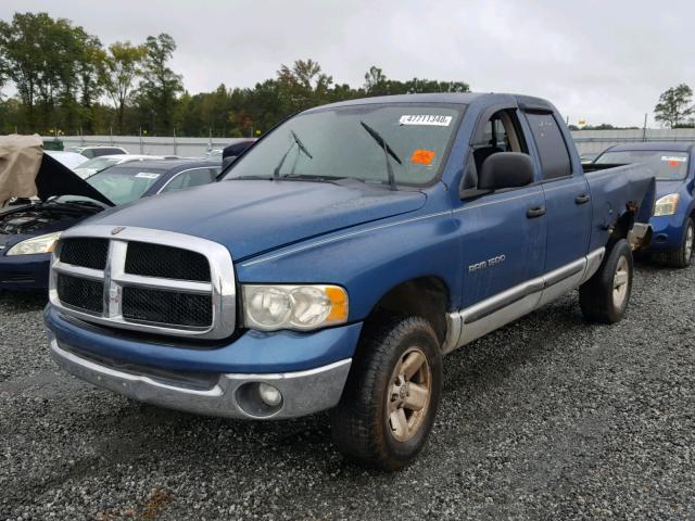 1D7HU18N83S225438 - 2003 DODGE RAM 1500 S BLUE photo 2