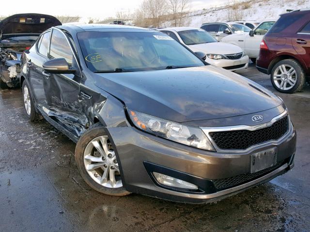 5XXGN4A76CG061536 - 2012 KIA OPTIMA EX BROWN photo 1