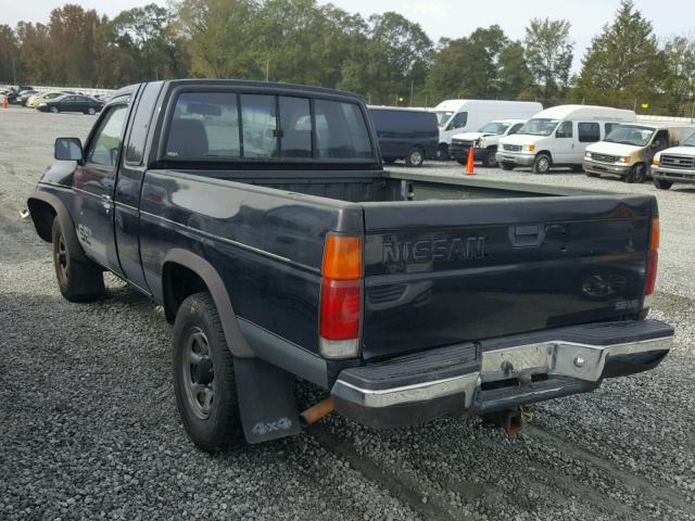 1N6HD16Y0MC314596 - 1991 NISSAN TRUCK KING BLACK photo 3