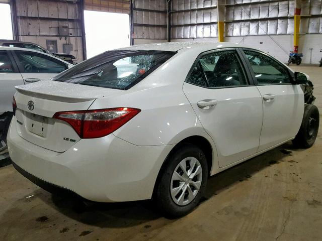 5YFBPRHE2EP056320 - 2014 TOYOTA COROLLA EC 白色 照片 4