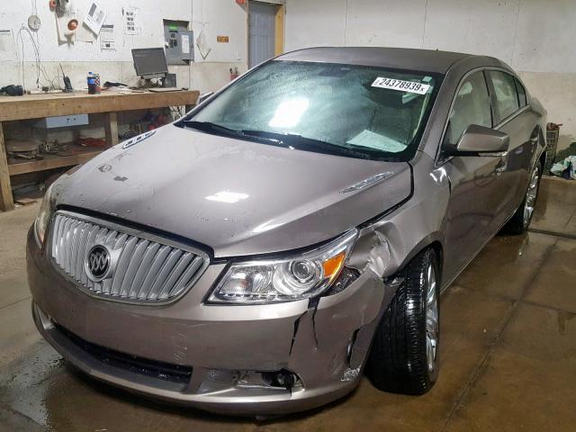 1G4GC5EC2BF309096 - 2011 BUICK LACROSSE C TAN photo 2