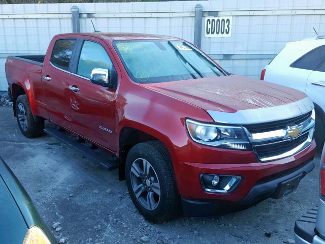 1GCGTCE33G1299305 - 2016 CHEVROLET COLORADO L MAROON photo 1