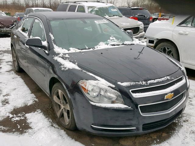 1G1ZC5E07CF290882 - 2012 CHEVROLET MALIBU 1LT BLACK photo 1