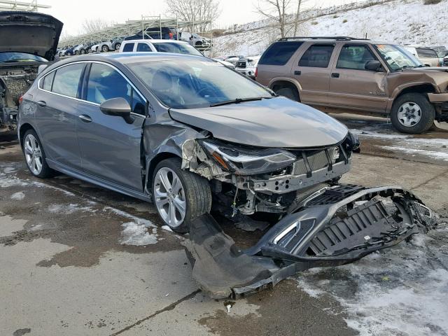 3G1BF6SM3HS535587 - 2017 CHEVROLET CRUZE PREM GRAY photo 1