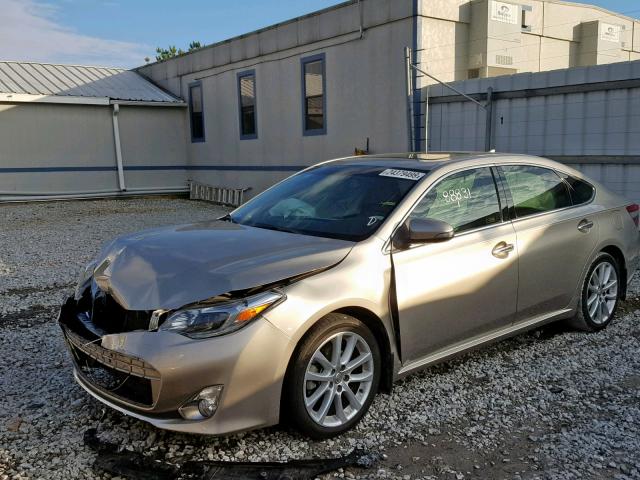 4T1BK1EB3DU037797 - 2013 TOYOTA AVALON BAS GOLD photo 2