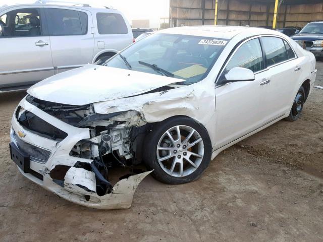 1G1ZG5E74CF361473 - 2012 CHEVROLET MALIBU LTZ თეთრი ფოტო 2