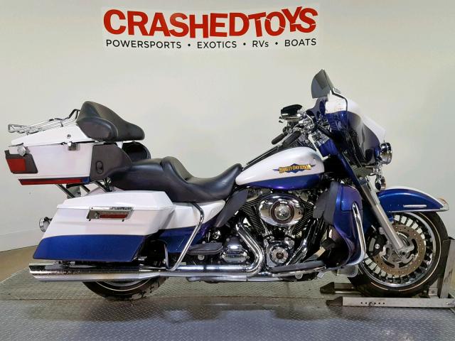 1HD1KEM10AB659876 - 2010 HARLEY-DAVIDSON FLHTK BLUE photo 1