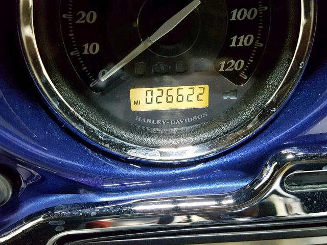 1HD1KEM10AB659876 - 2010 HARLEY-DAVIDSON FLHTK BLUE photo 10