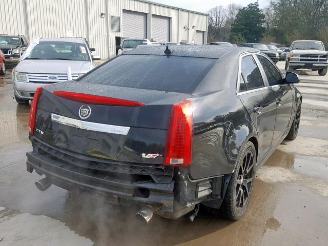 1G6DV5EP1E0114492 - 2014 CADILLAC CTS-V BLACK photo 4