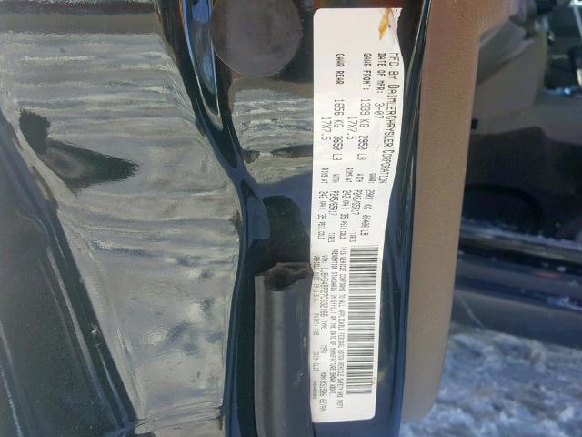 1J8HG48P27C632166 - 2007 JEEP COMMANDER BLACK photo 10