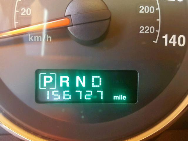 1J8HG48P27C632166 - 2007 JEEP COMMANDER BLACK photo 8