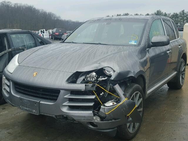 WP1AB29P29LA44022 - 2009 PORSCHE CAYENNE S GRAY photo 2