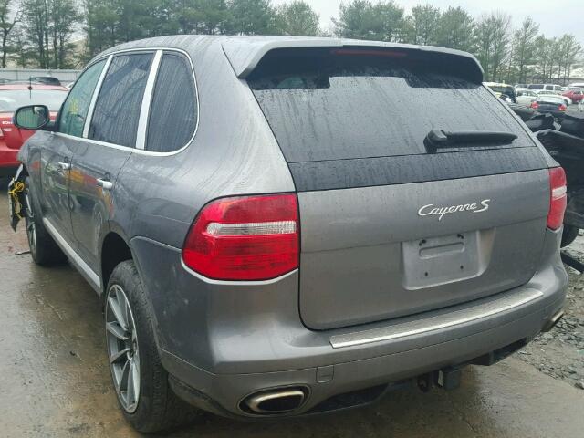 WP1AB29P29LA44022 - 2009 PORSCHE CAYENNE S GRAY photo 3