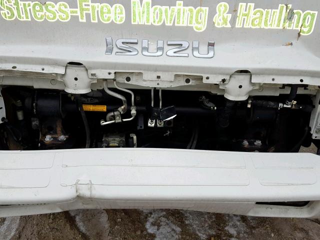 54DC4W1CXFS805607 - 2015 ISUZU NPR HD WHITE photo 7