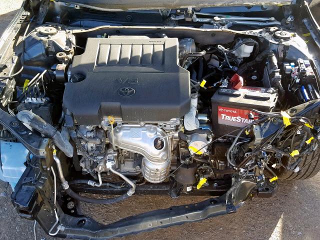 4T1BK1EB0GU219641 - 2016 TOYOTA AVALON XLE BLACK photo 7