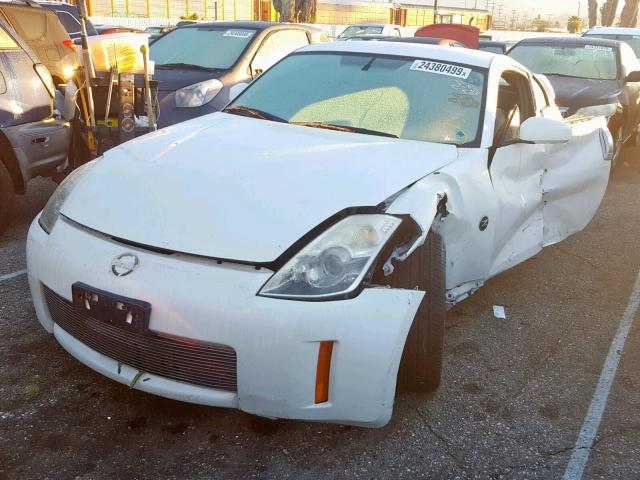 JN1BZ34EX7M550849 - 2007 NISSAN 350Z COUPE WHITE photo 2