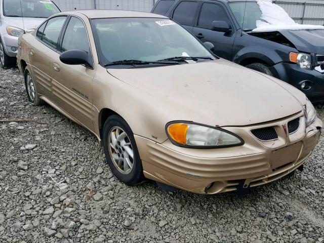 1G2NF52EX2C100106 - 2002 PONTIAC GRAND AM S TAN photo 1