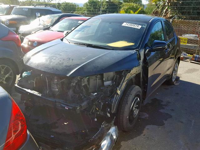 3CZRU5H57GM711558 - 2016 HONDA HR-V EX BLACK photo 2