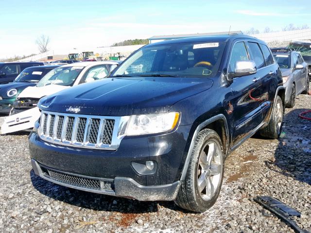 1J4RS6GG5BC531634 - 2011 JEEP GRAND CHER BLACK photo 2