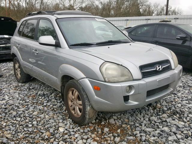 KM8JN12D97U505321 - 2007 HYUNDAI TUCSON SE GRAY photo 1