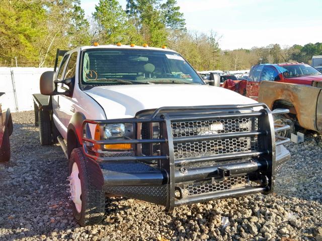 1FDAW57P45EC88131 - 2005 FORD F550 SUPER WHITE photo 1